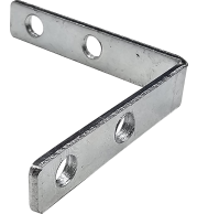 L Connector AX-PSP 10 Snap Frame Aluminium L Joint, Zinc Alloy, Sturdy Corner Join for P-SP10 Profiles, Anodized Finish for Durability and Style